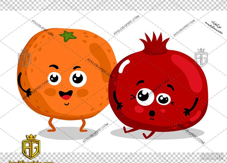 عکس انار کارتونی شب یلدا عکس انار کارتونی شب یلدا