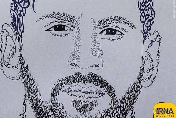 عکس لیونل مسی نقاشی عکس لیونل مسی نقاشی