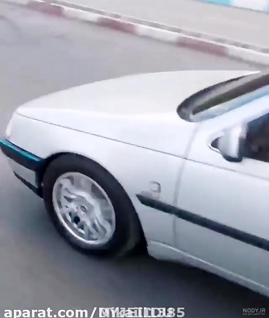 عکس پژو پارس سفید اسپرت شوتی عکس پژو پارس سفید اسپرت شوتی