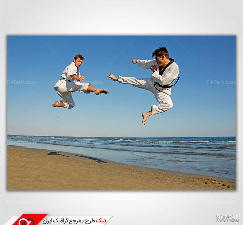 عکس/ ژست رزمی کاری فرهاد قائمی عکس/ ژست رزمی کاری فرهاد قائمی