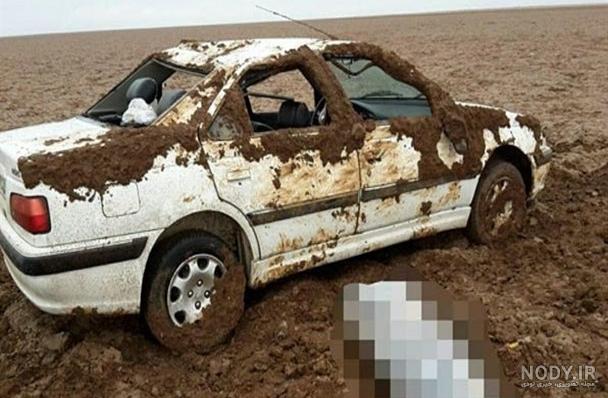تصاویر هولناک ازپرس شدن پژوپارس زیر قطار/ دونفر جانباختند