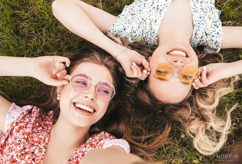 جدیدترین ایده عکس با دوست صمیمی | (عکس دونفره رفیق دخترونه)