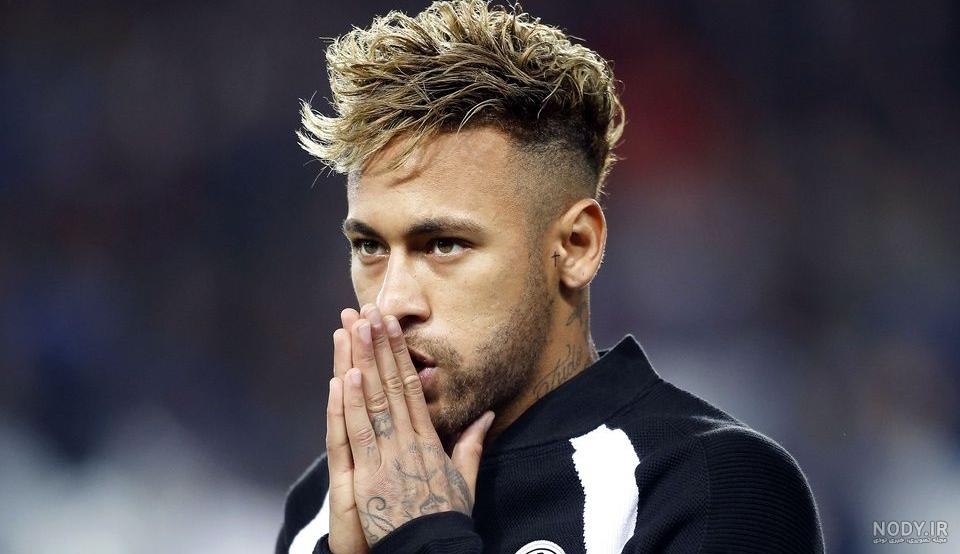 عکس نیمار فوق ستاره برزیلی فوتبال neymar face wallpaper
