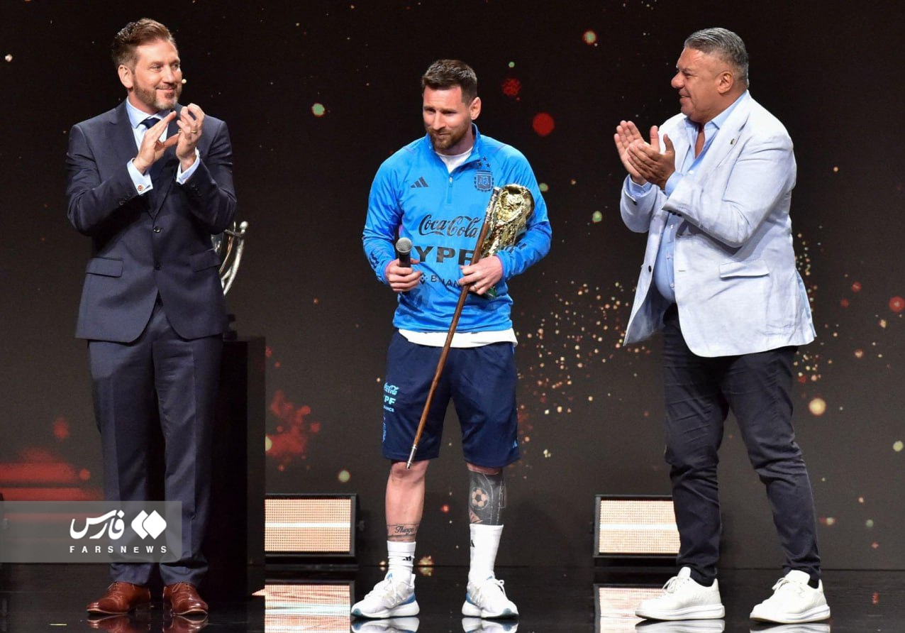 لیونل مسی و مارادونا messi maradona