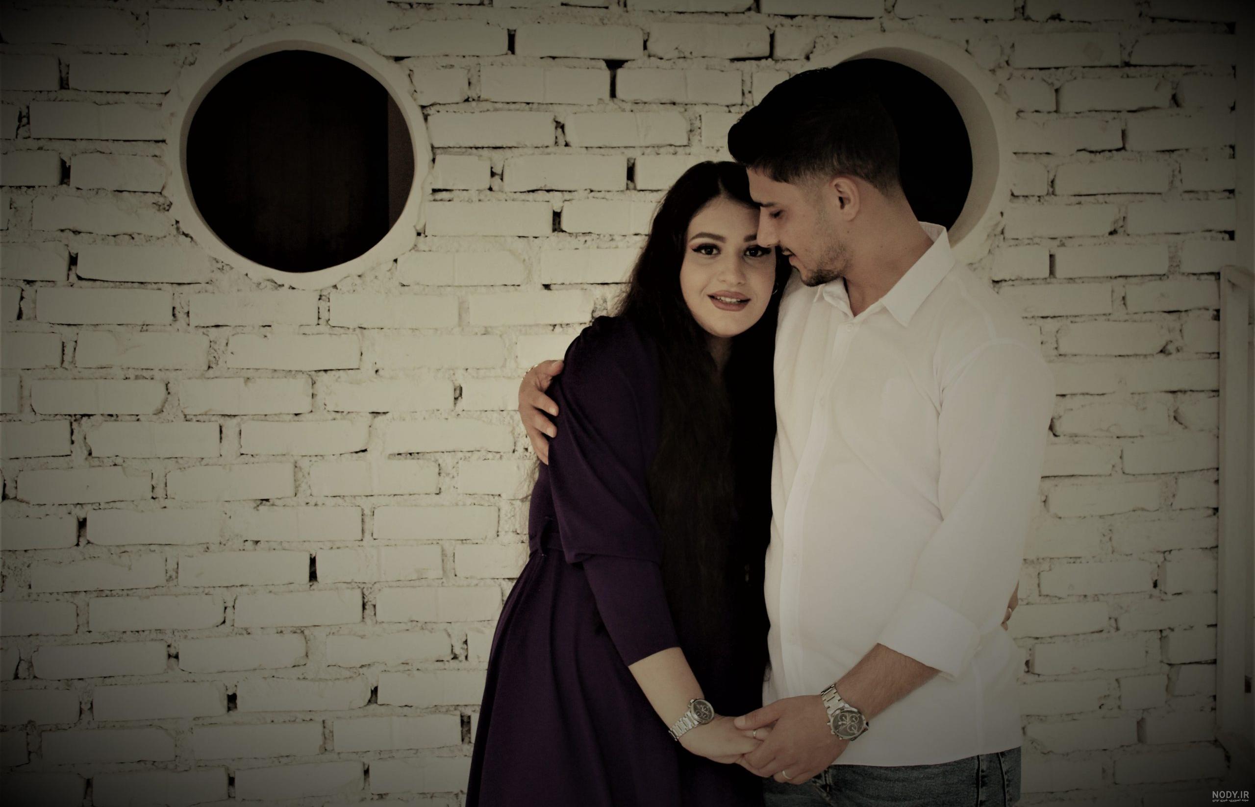 مدل ژست عکس گرفتن زن و شوهر + تصویر - آلبوم عکس عروسی