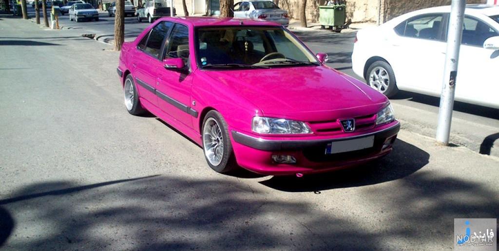 پژو پارس رنگش چطوره؟😍 💜 💜 💜 - عکس ویسگون