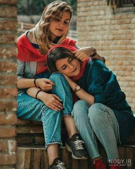 ژست عکاسی دونفره دخترانه؛ ایده عکس با دوست صمیمی 2022