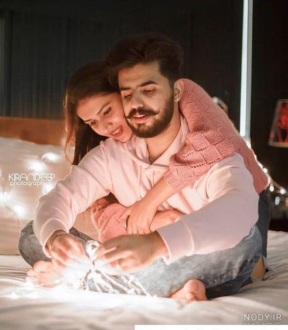 ژست عکس زن و شوهر ❤️ [ بهترین تصاویر ]