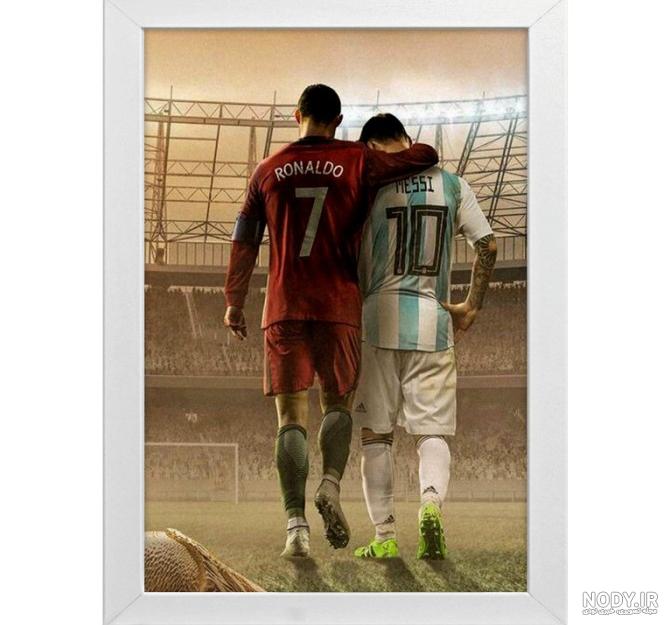 عکس رونالدو با شیر برای پروفایل