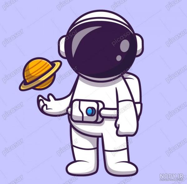 عکس فضانورد فانتزی کیوت
