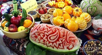 60 عکس سفره شب یلدا | سفره شب یلدا سنتی و مدرن 1403