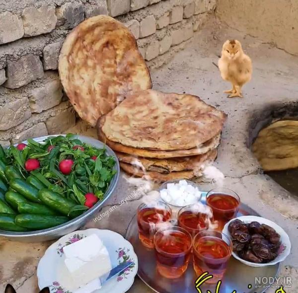 آخرین خبر | يه سفره ساده و مقوي دردل طبيعت
