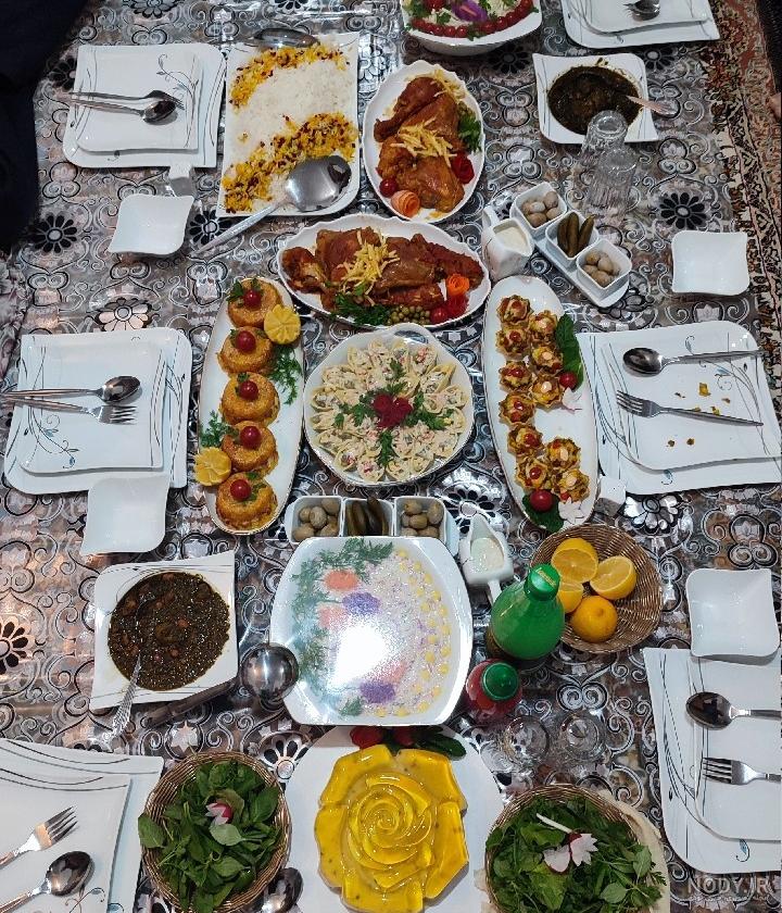 تزیین سفره پاگشای عروس با تزئینات جذاب و متفاوت