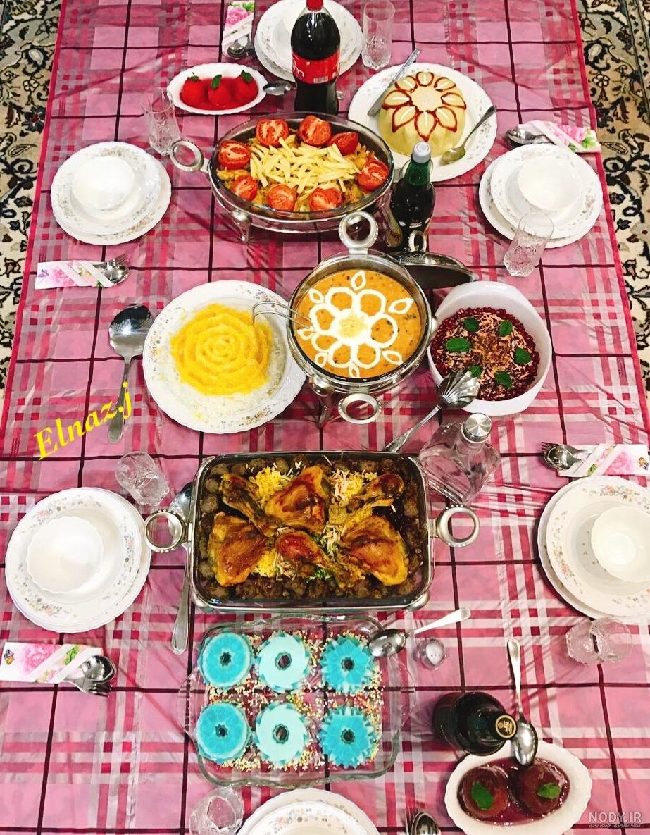 تزیین سفره پاگشای عروس با تزئینات جذاب و متفاوت