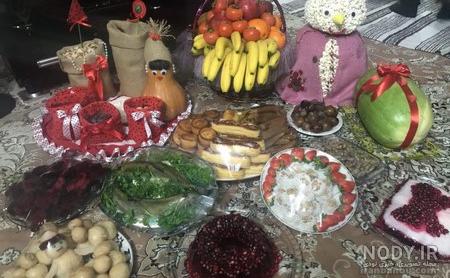 عکس سفره شب یلدا 98 :: گالری نسیم