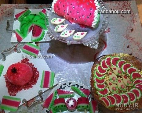عکس سفره شب یلدا 98 :: گالری نسیم