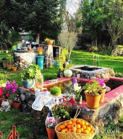 عکس طبیعت و صبحانه