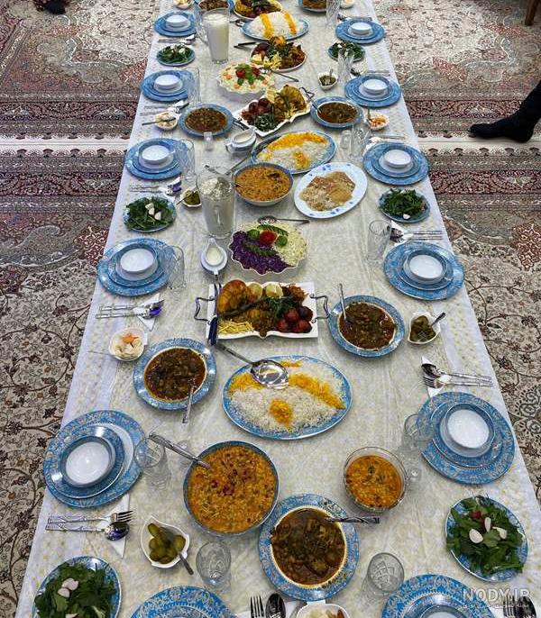 ۲۵ نمونه‌ از تزیین سفره پاگشای عروس - ستاره