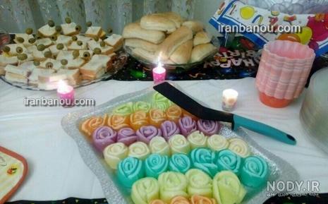 ۲۵ نمونه‌ از تزیین سفره پاگشای عروس - ستاره