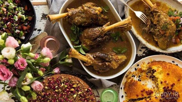 تزیین چلو گوشت مجلسی با ایده های جذاب و بسیار زیبا - مگسن