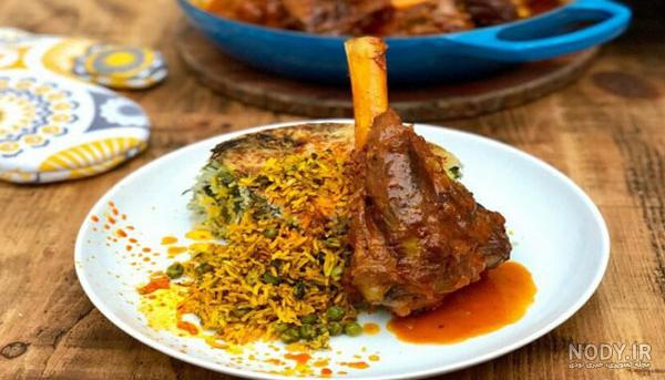 تزیین چلو گوشت مجلسی با ایده های جذاب و بسیار زیبا - مگسن