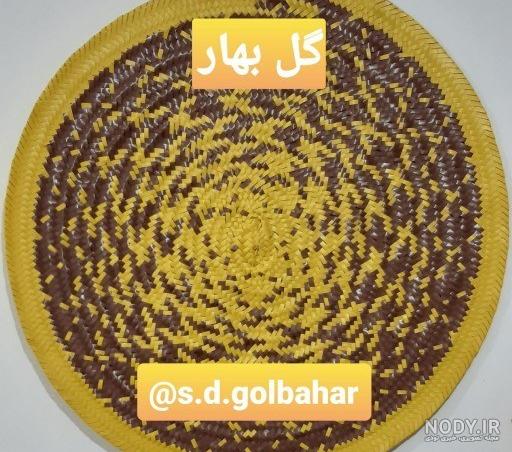 خرید و قیمت سفره حصیری(تسمه) چهارگوش،طرح سه بعدی از غرفه دلی شآپا
