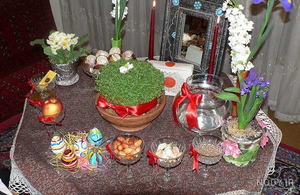 عکس جدید از سفره هفت سین