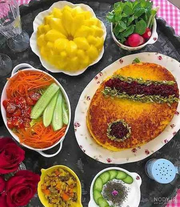 عکس دیزاین غذاهای ایرانی