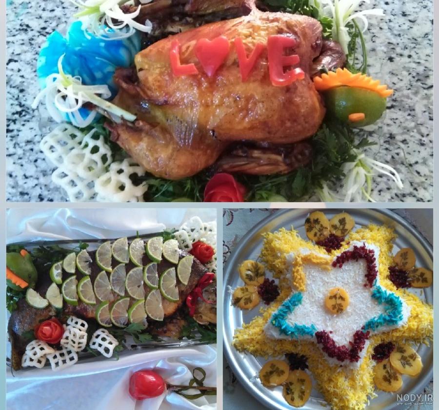 عکس دیزاین غذای ایرانی