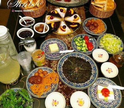 عکس سفره افطار | جدیدترین عکس های سفره های افطاری عکس سفره افطار | جدیدترین عکس های سفره های افطاری