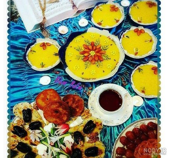 عکس سفره افطار | جدیدترین عکس های سفره های افطاری عکس سفره افطار | جدیدترین عکس های سفره های افطاری