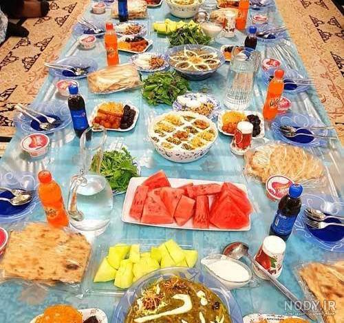 عکس سفره شیک یلدا عکس سفره شیک یلدا