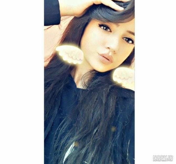 عکس فیک دخترونه طبیعی از صورت با اسنپ چت