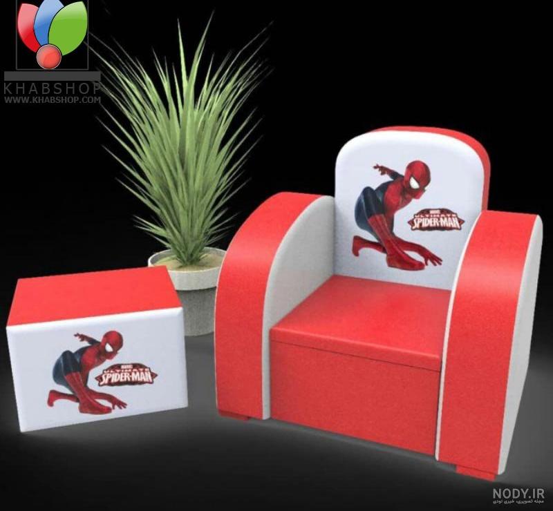 مبل تخت خواب شو کودک و نوجوان مدل مرد عنکبوتی 01 مبل تخت خواب شو کودک و نوجوان مدل مرد عنکبوتی 01
