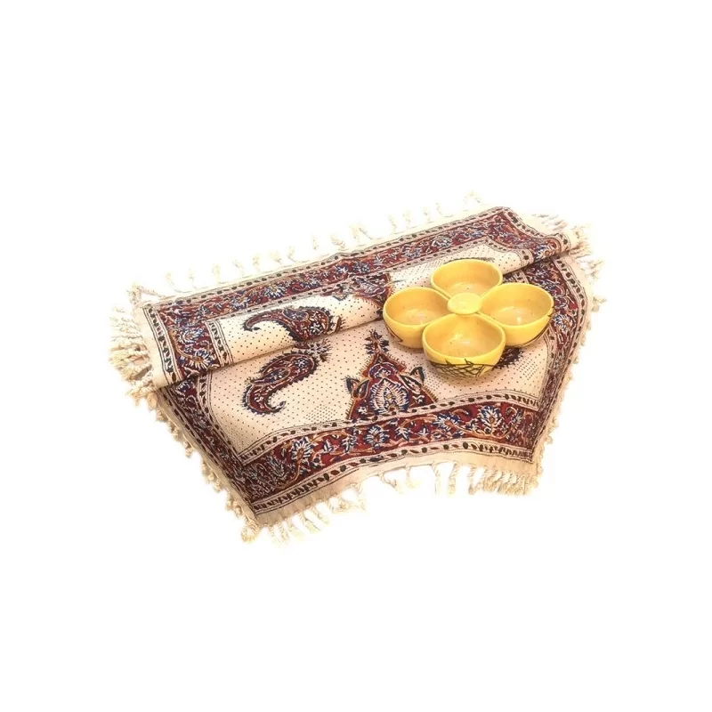 هفت سین سنتی | 33 مدل سفره هفت سین سنتی با سفال و ترمه - دلبرانه هفت سین سنتی | 33 مدل سفره هفت سین سنتی با سفال و ترمه - دلبرانه
