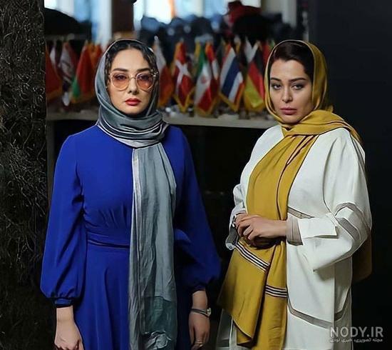 بهاره رهنما در پشت صحنه سریال گیسو ( عاشقانه 2 )