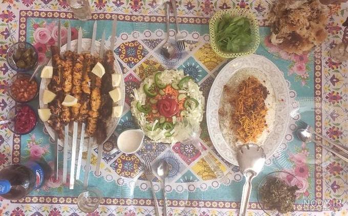 تزیین جوجه کباب 1401 به روش رستورانی خیلی زیبا و جذاب