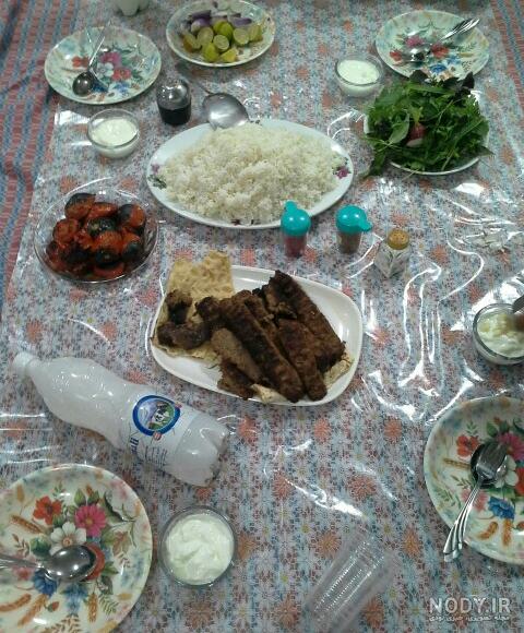 تزیین جوجه کباب مجلسی و زیبا در خانه با برنج - موسوی ها