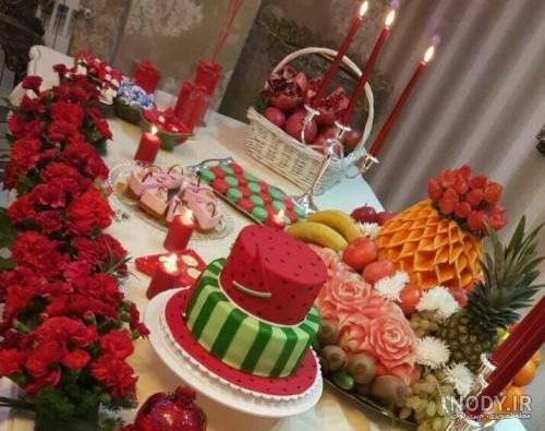 تزیین میوه یلدا | 90 مدل میوه آرایی برای شب یلدا عروس + فیلم - دلبرانه تزیین میوه یلدا | 90 مدل میوه آرایی برای شب یلدا عروس + فیلم - دلبرانه
