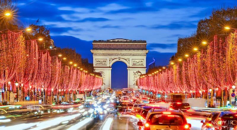 عکس خیابان های شهر پاریس