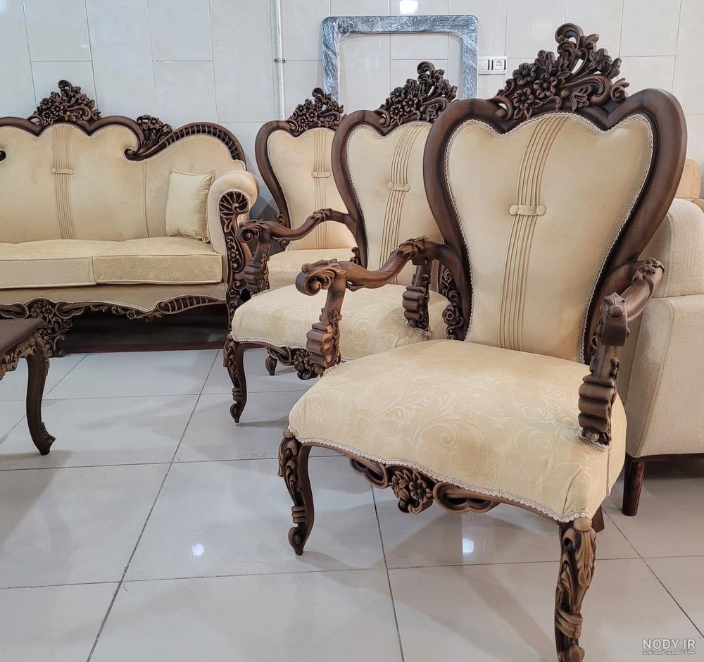 عکس مبل گردویی عکس مبل گردویی