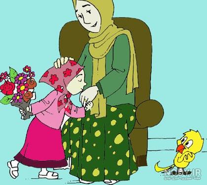 عکس نقاشی برای روز مادربزرگ