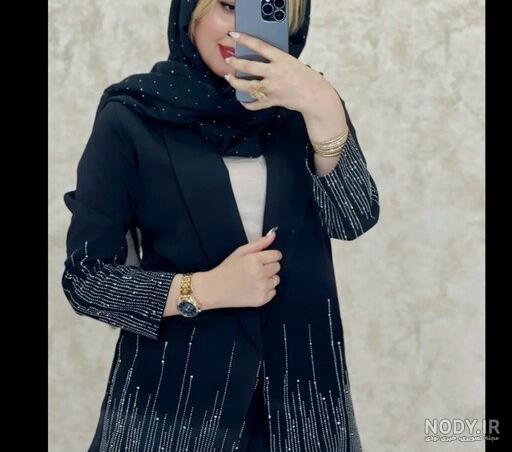 مانتو نگین دار کد1026 - گالری مژگان مانتو نگین دار کد1026 - گالری مژگان