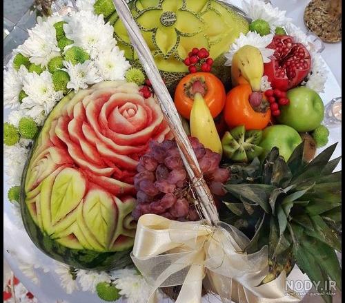 ۸۰ تزیین و چیدمان سفره شب یلدا برای عروس