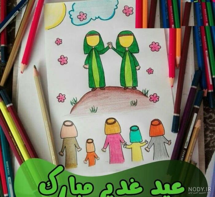 62 مدل نقاشی عید نوروز 1403 کودکانه ساده، زیبا برای رنگ آمیزی