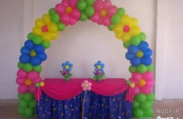 بادکنک آرایی برای جشن تولد با ۶۰ ایده جذاب