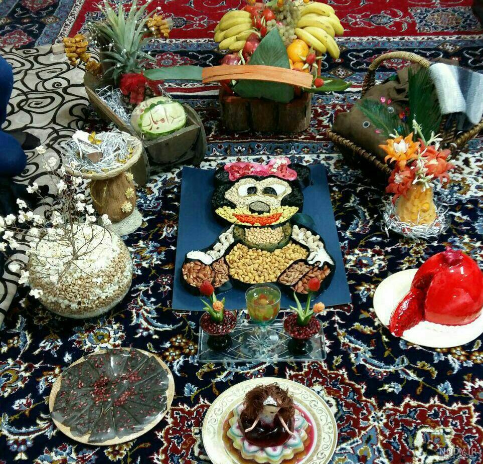 دیزاین سفره شب یلدا❤️عکس سفره های شب یلدای عروس 1403 دیزاین سفره شب یلدا❤️عکس سفره های شب یلدای عروس 1403