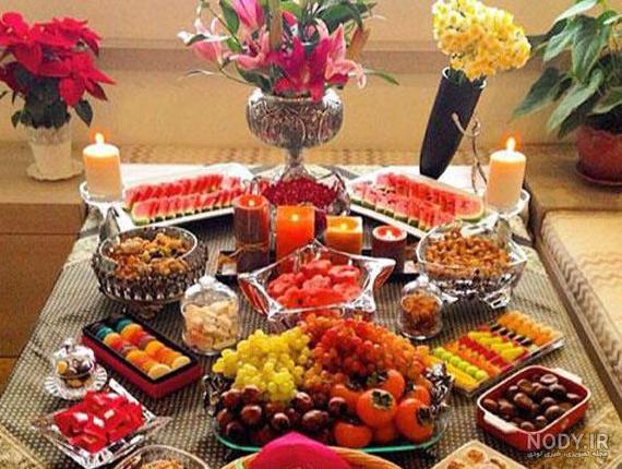 عکس سفره شب یلدا + ایده تزیین سفره شب یلدا لاکچری ⭐ دیدنگار عکس سفره شب یلدا + ایده تزیین سفره شب یلدا لاکچری ⭐ دیدنگار