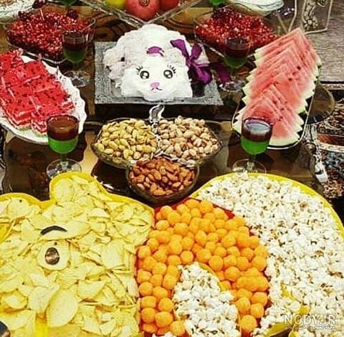 عکس سفره یلدا شیک عکس سفره یلدا شیک