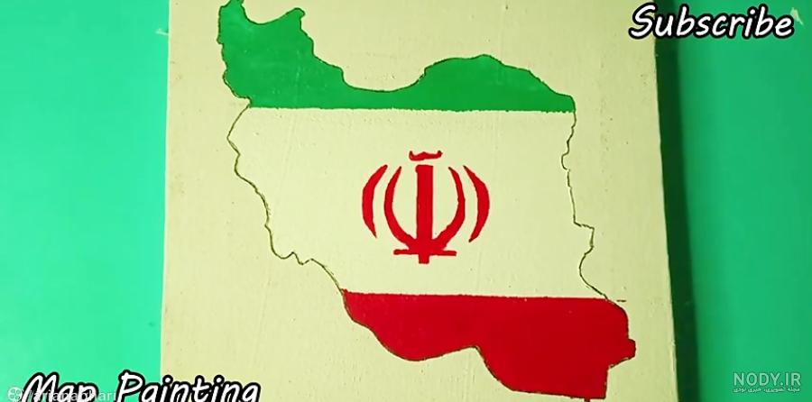 عکس نقاشی ایران و فلسطین عکس نقاشی ایران و فلسطین